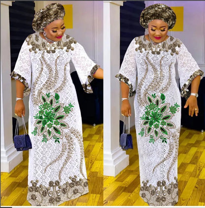 Elegant Kaftan Maxi Dress