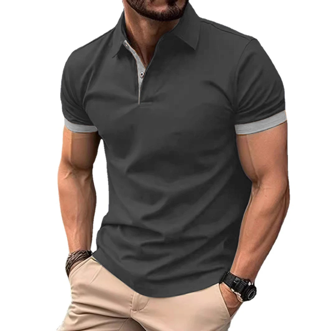 Solid Summer Casual Polo