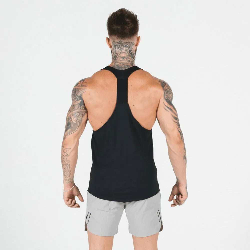 Men’s Gym Stringer Tank Top