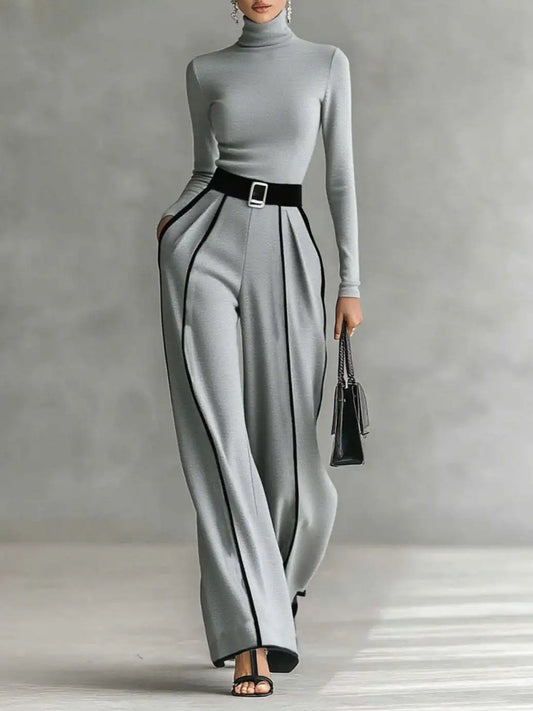 Turtleneck Wide Set