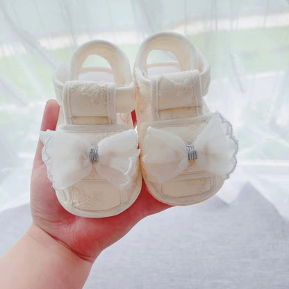 Soft-Sole Hook-and-Loop Baby Sandals