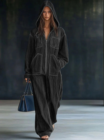Casual Solid Jumpsuit