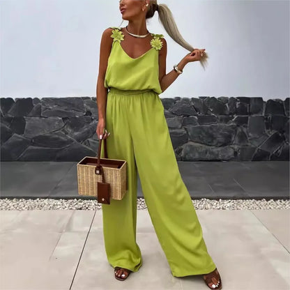 Pocket Wide Jumpsuit