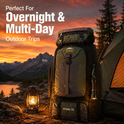 70L Waterproof Trekking Backpack