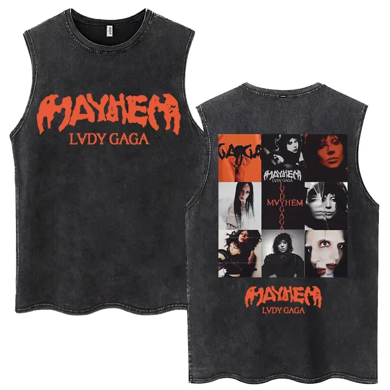Printed O-Neck Tank