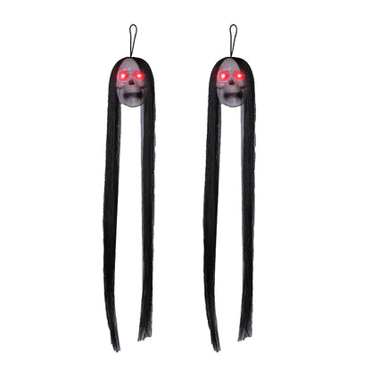 Hanging Ghost Skull Decoration