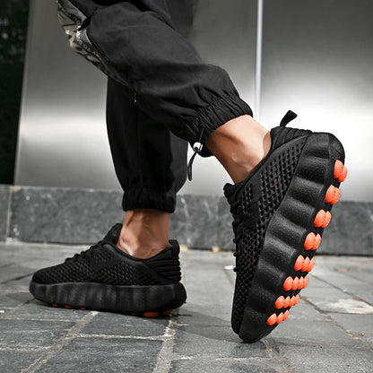 Thick-Sole Breathable Casual Sneakers