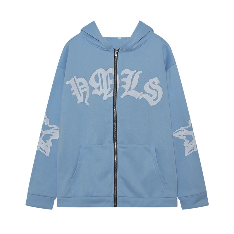 Street Style Zip Hoodie