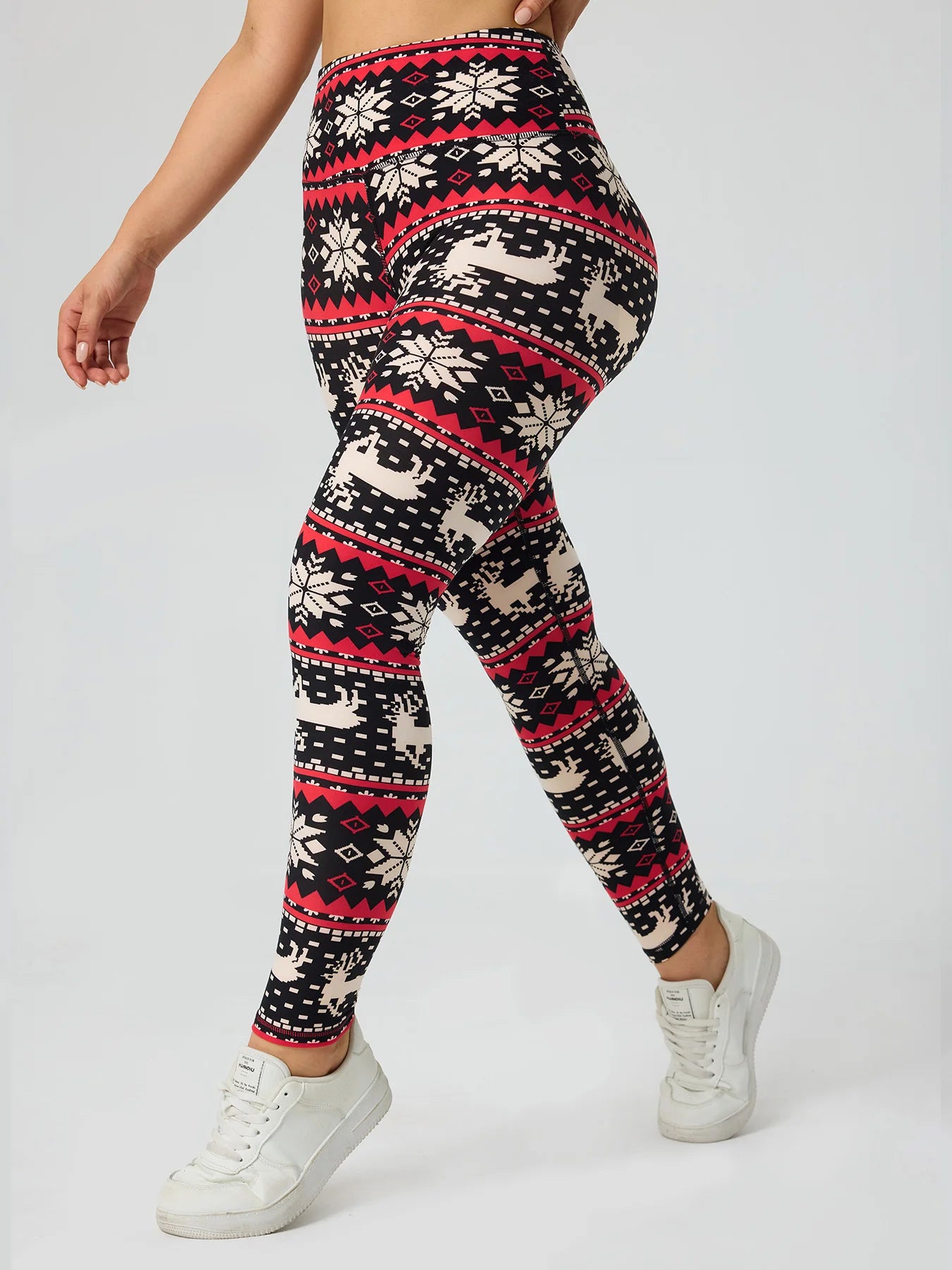 Christmas Print Holiday Leggings