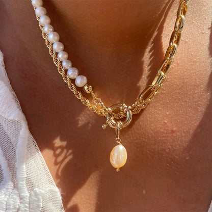 Multilevel Hip Hop Necklace