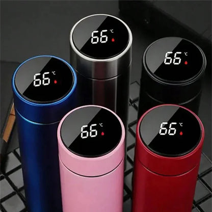 Digital Temperature Display Coffee Thermos