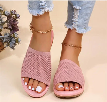 Elastic Strap Sandals