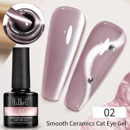 Pink Cat Eye Gel Polish