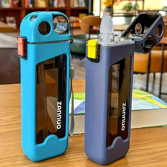 Lockable Lid Sports Water Bottle