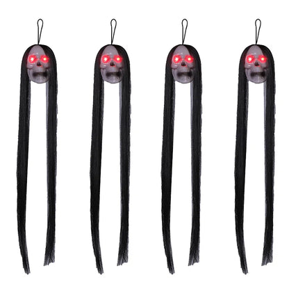Hanging Ghost Skull Decoration
