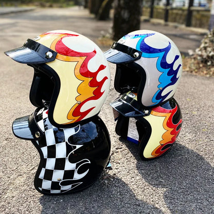 Retro Cruiser 3/4 Half Helmet
