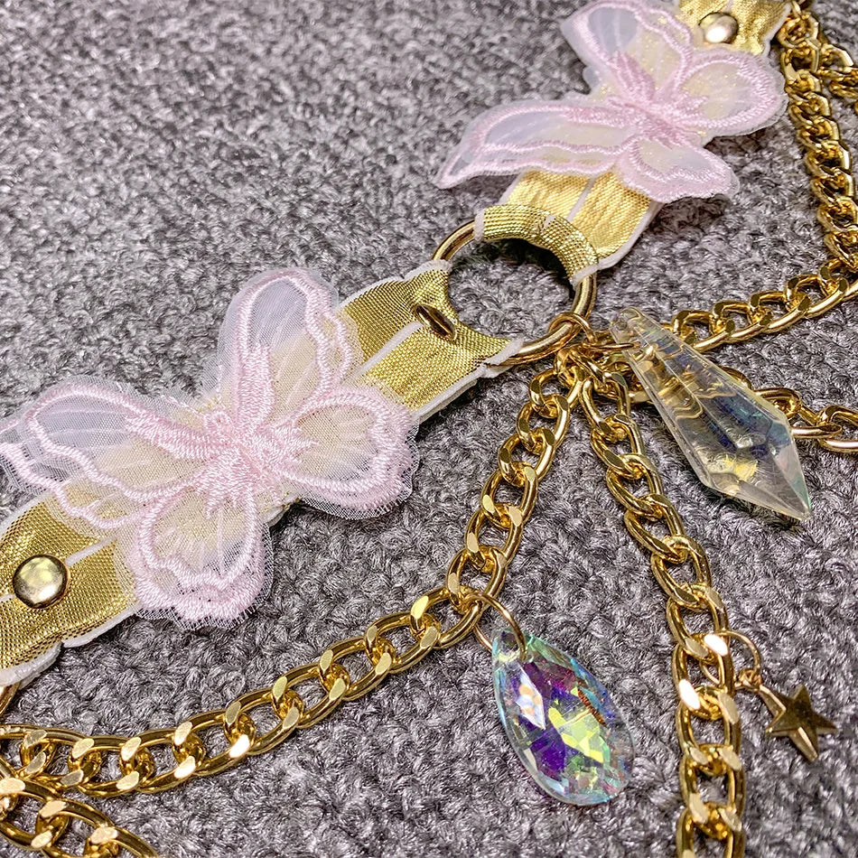 Butterfly Embroidered Top