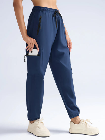 Water-Resistant Zip-Pocket Hiking Pants