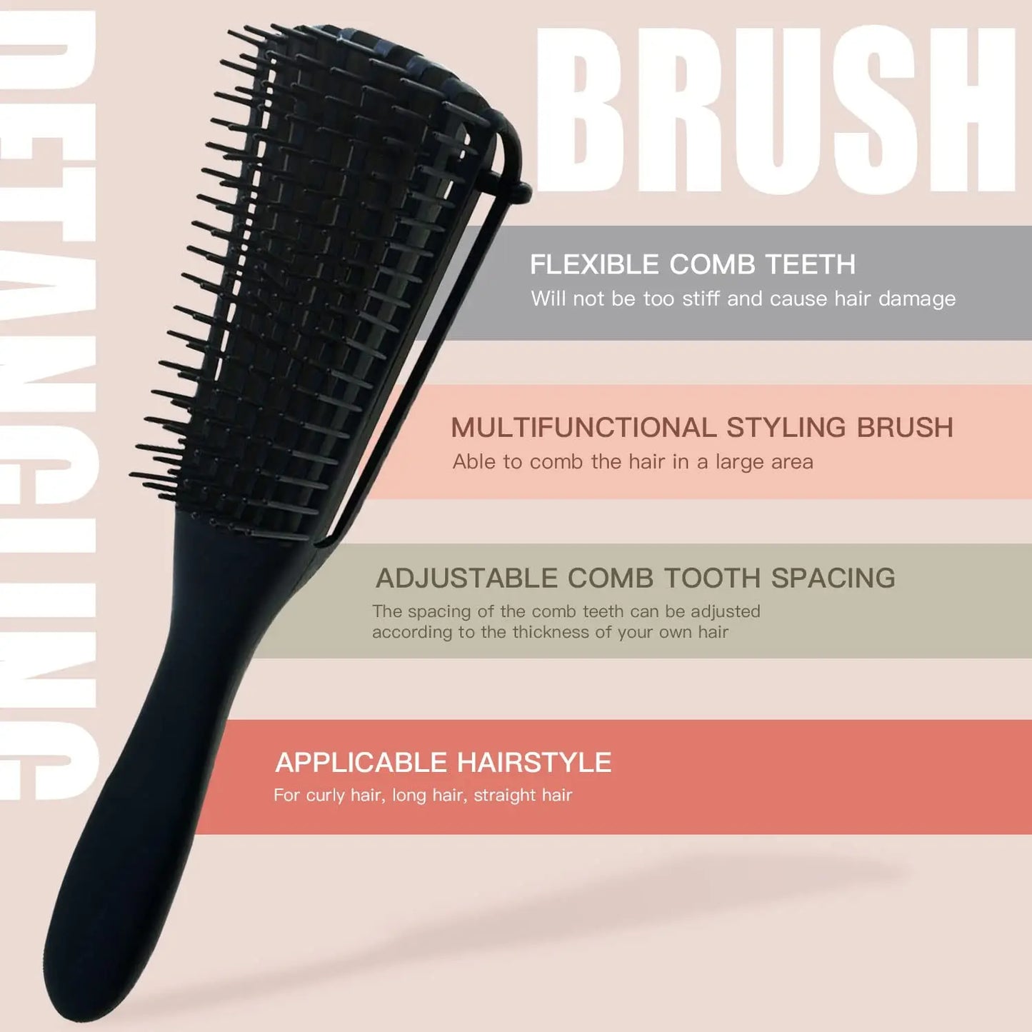 Hair Brush Comb Set