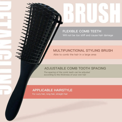 Hair Brush Comb Set