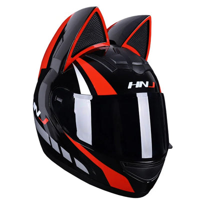 Cat Ear Full-Face Helmet