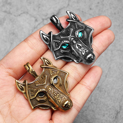 Metal Punk Animal Necklaces Pendant