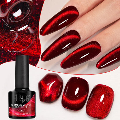 Pink Cat Eye Gel Polish