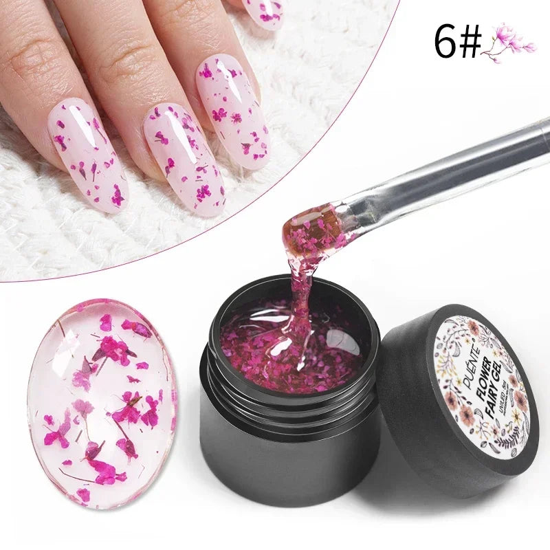 PUENTE Glitter Poly Nail Gel