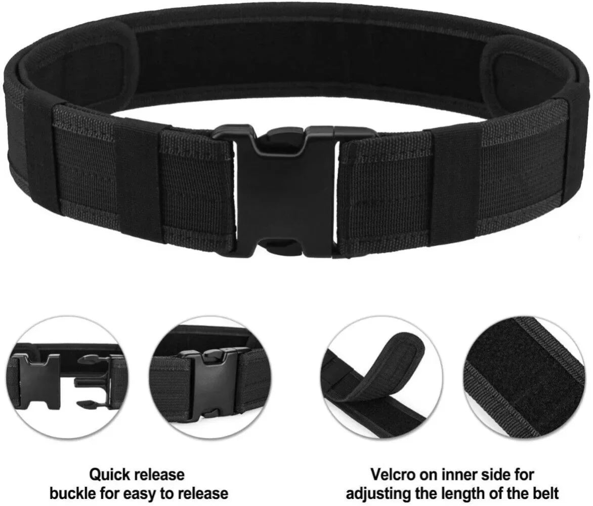 Tactical military nylon belt