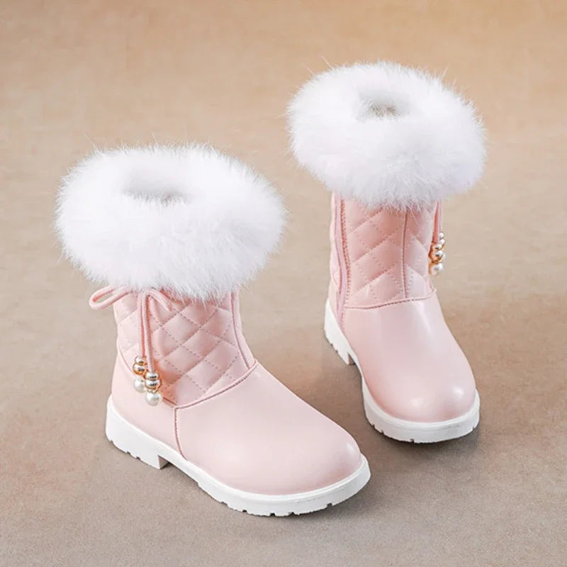 Zip-Up Long-Tube Winter Boots