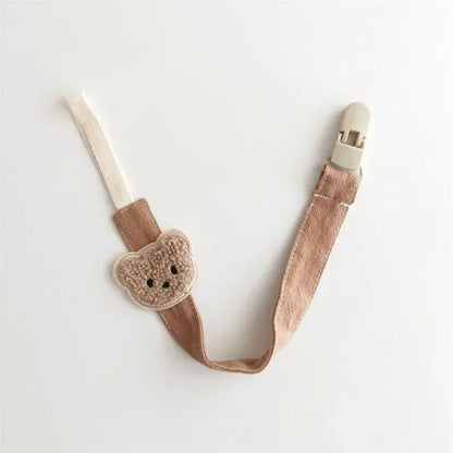 Baby Cute Bear Pacifier Clip