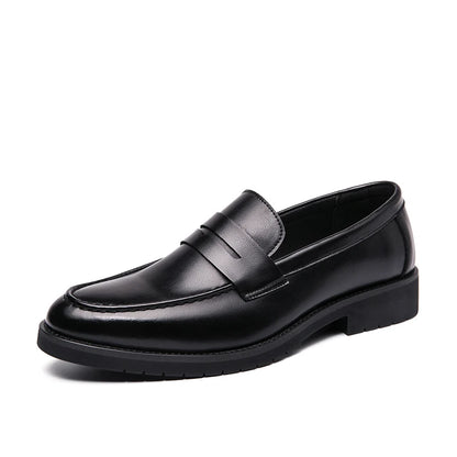 Soft Leather Bean Loafers