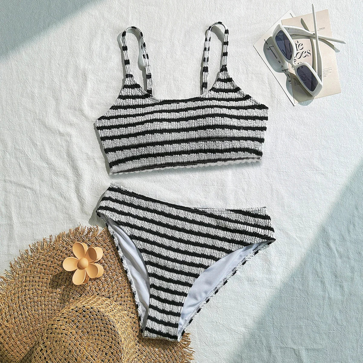 Frill Bikini Set