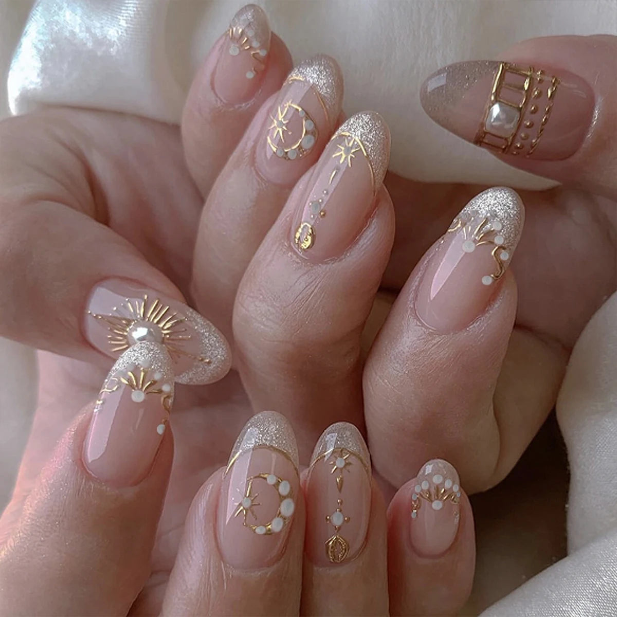 French Wave Press-On Nails