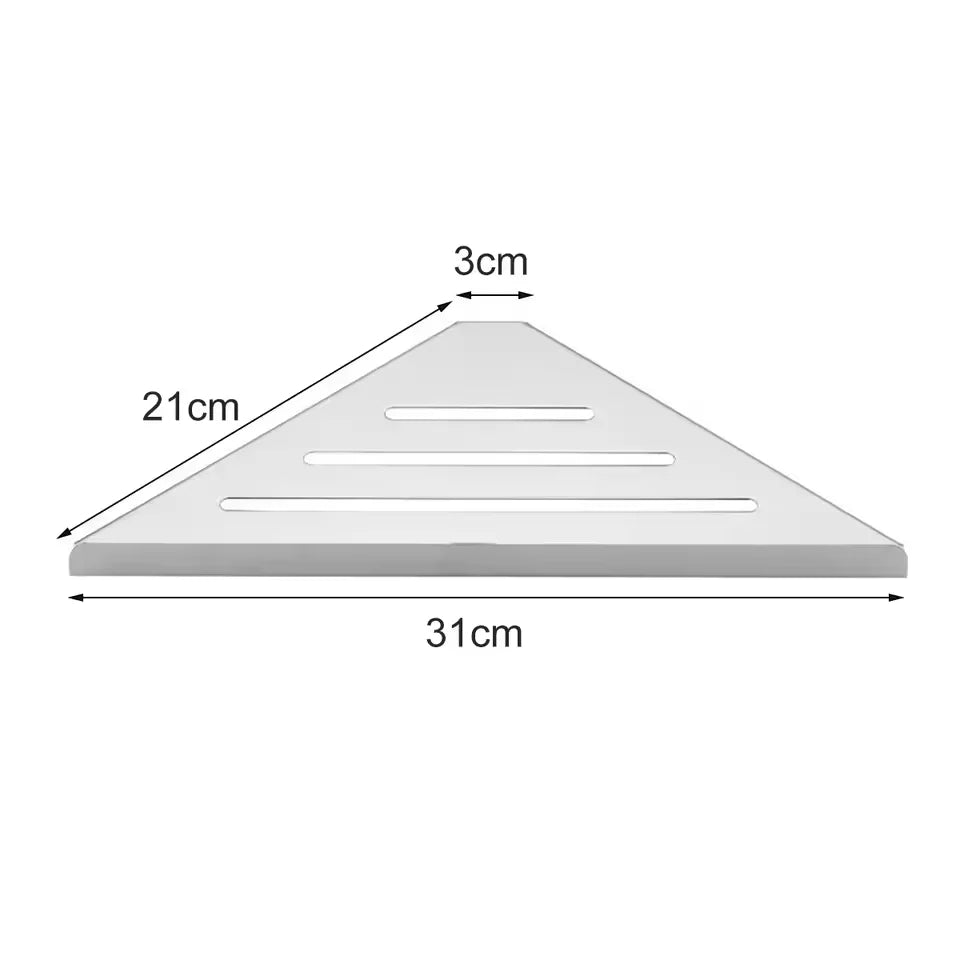 Stainless Steel Corner Shelf