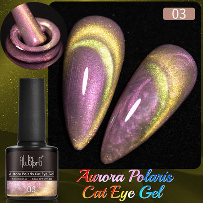 Pink Cat Eye Gel Polish