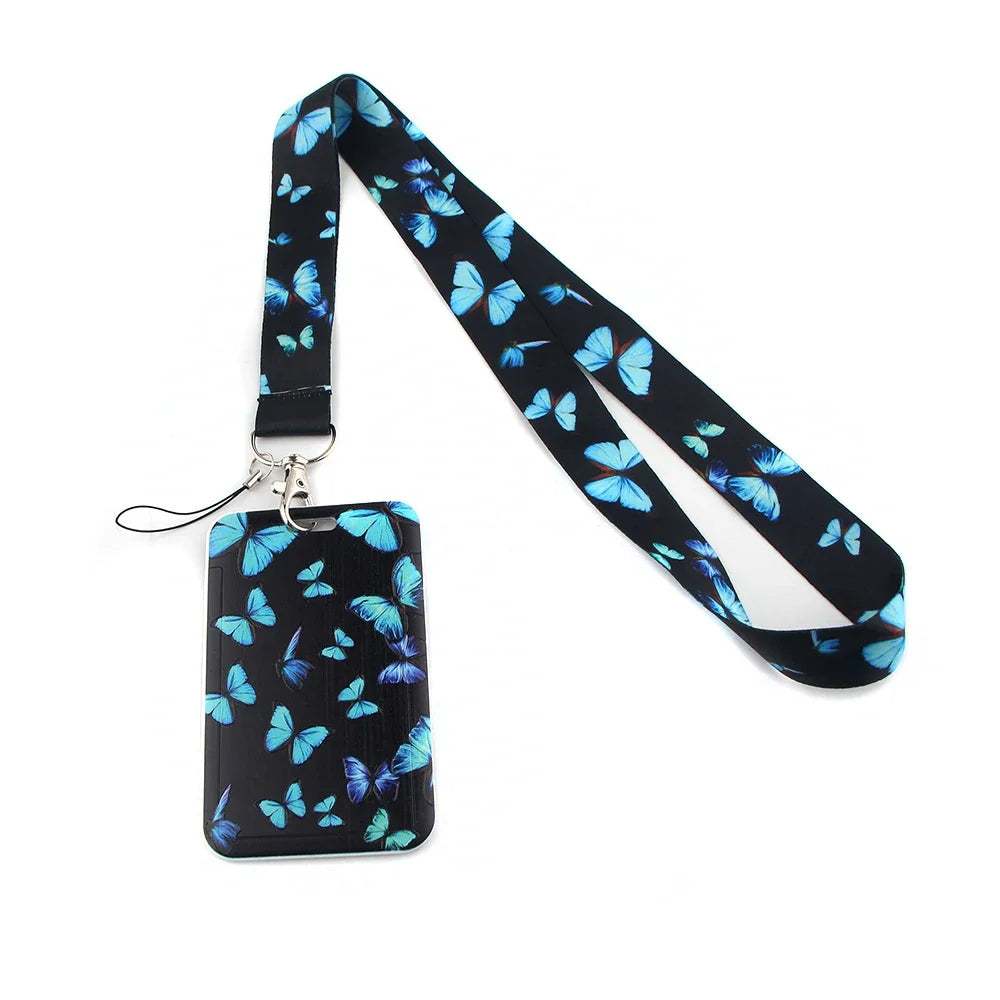 Sakura Cherry Blossoms Flower lanyard
