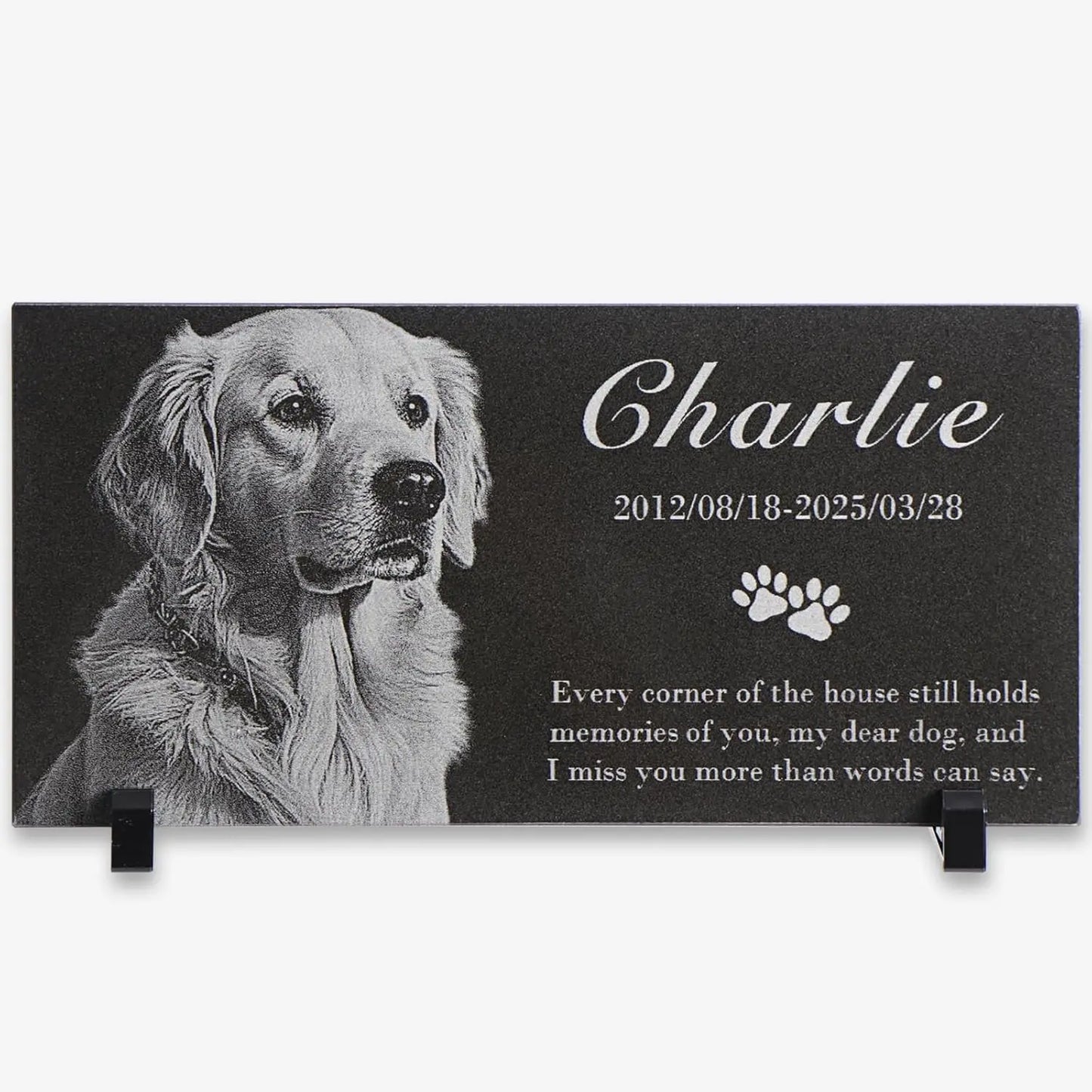 Personalized Pet Memorial Stone