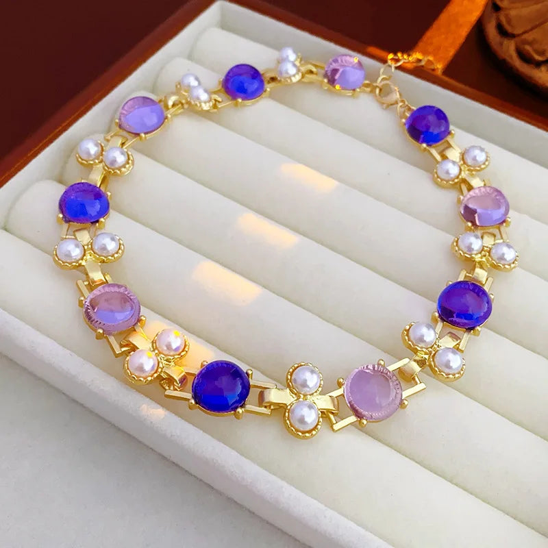 Rhinestone Jewelry Set