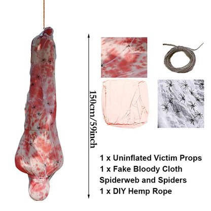 Hanging Corpse Cocoon Prop