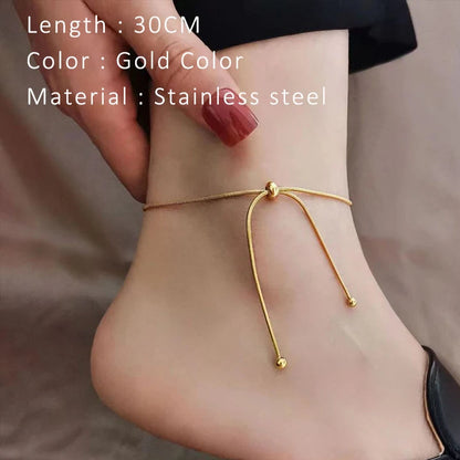 Adjustable Snake Chain Bracelet