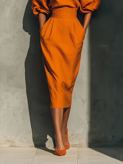 Pocket A-Line Dress