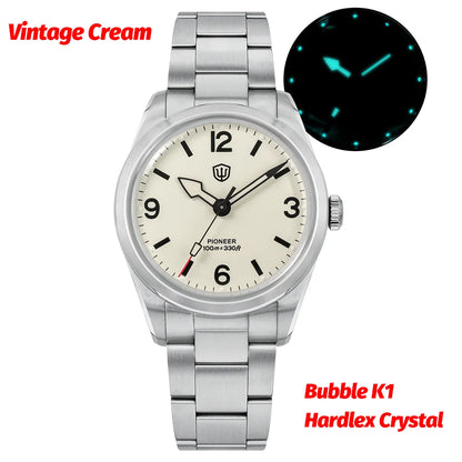 Watchdives Vintage Cream Watch