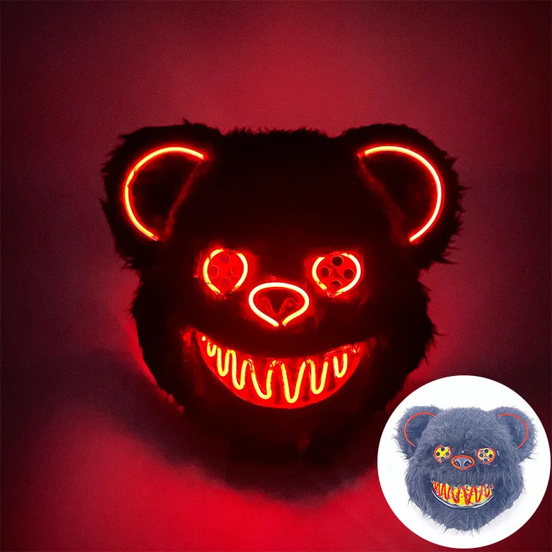 Glowing Bloody Animal Mask