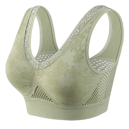 Seamless Push Up Sports Bra