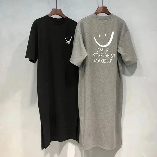 Summer T-Shirt Midi Dress