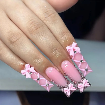 Leopard Cherry Press-On Nails