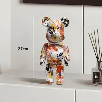 Graffiti Bear Statue