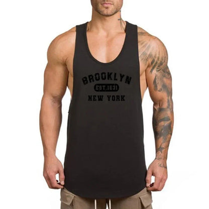 Summer Cotton Breathable Workout Tank