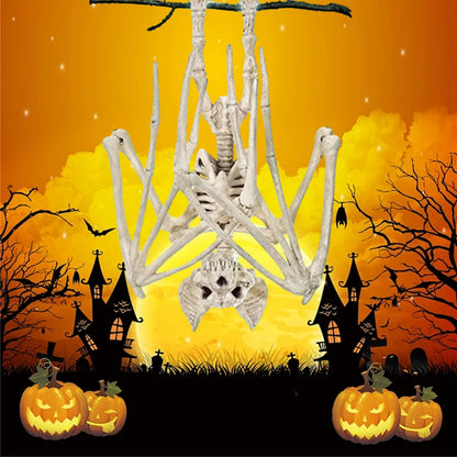 Halloween Hanging Bats Skeleton